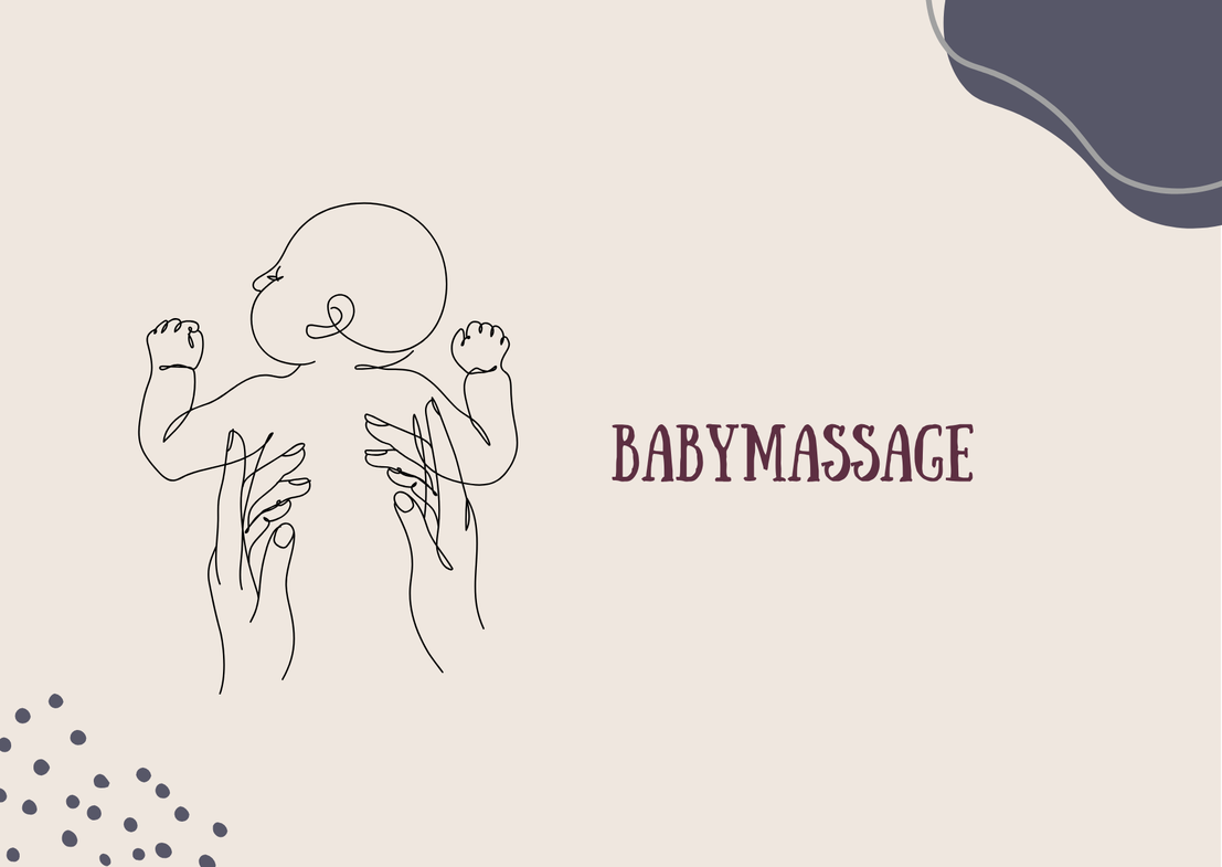 Hinweis zum Babymassagekurs; Baby, was massiert wird