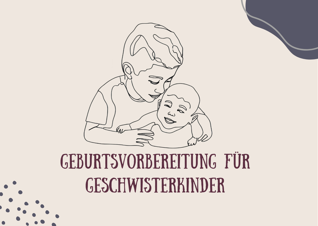 Grafik mit Geschwisterkinder