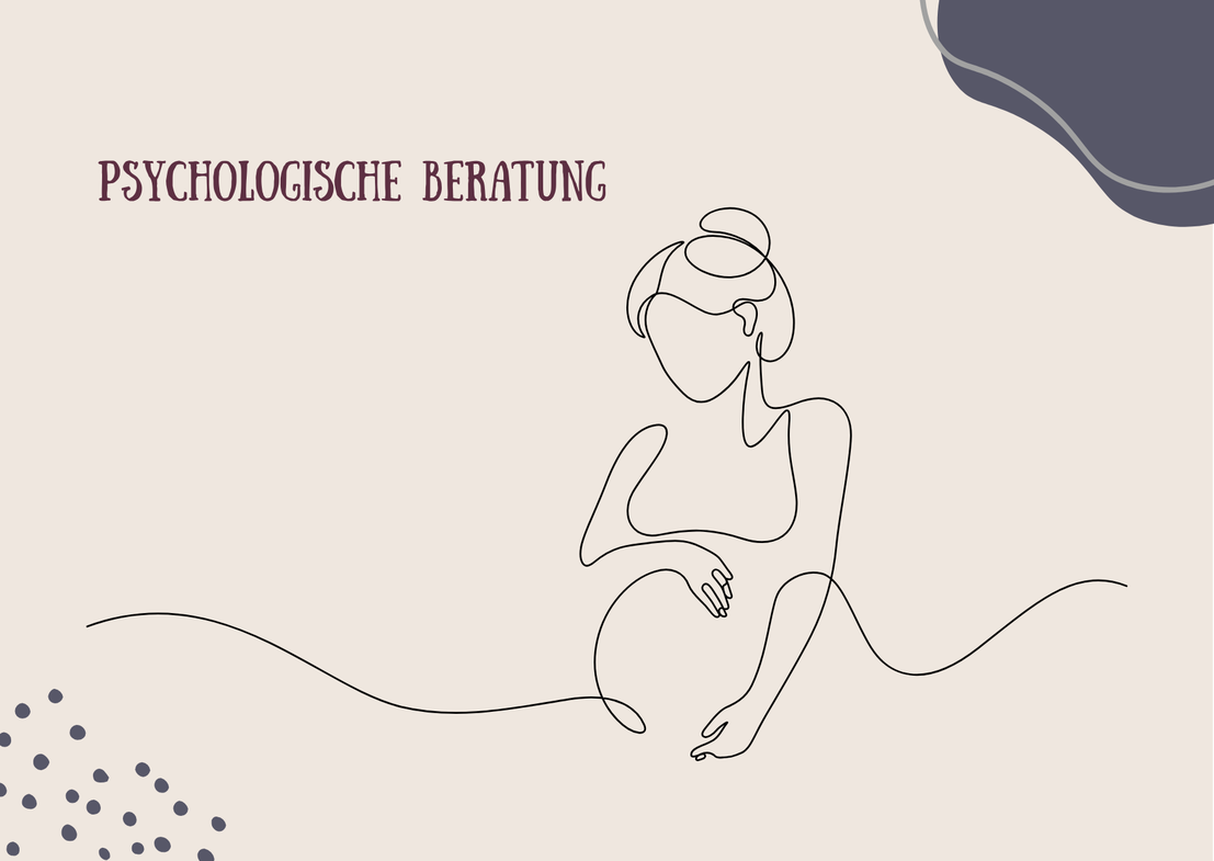 Grafik von schwangerer Frau